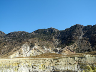 Rand der Caldera auf Nysiros