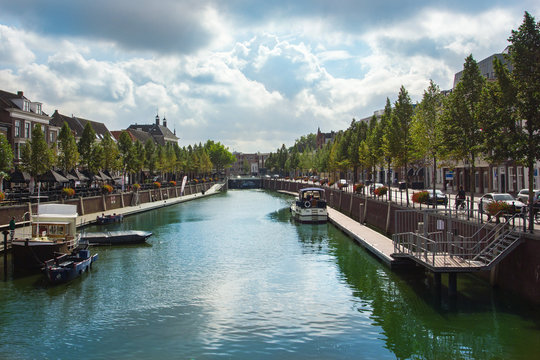 Central channel in Breda, Netherlands