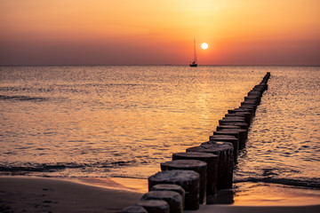 Abendstimmung in Ahrenshoop (Baltic Sea)