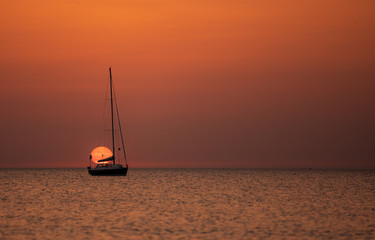 Abendstimmung in Ahrenshoop (Baltic Sea)