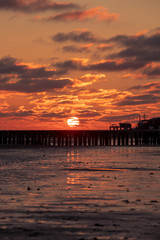 Abendstimmung in Zoutelande (Niederlande)