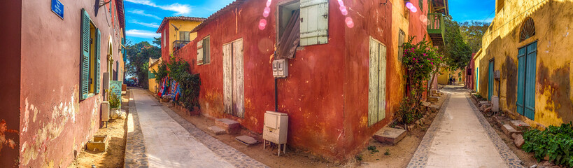 Senegal, island of Goree - obrazy, fototapety, plakaty