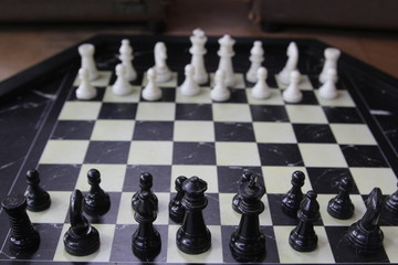 chess on board
