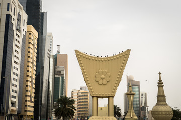 Sculptures in Abu Dhabi