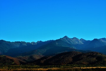Fototapeta na wymiar landscape in Fagaras mountains