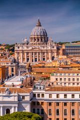 Fototapeta na wymiar St. Peter's Square, Vatican