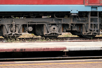 details of railway locomotive or train engine, rail transport vehicle provides motive power for train