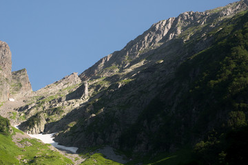 Obraz premium The slopes of the mountains