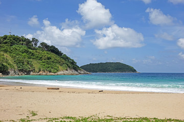 Naiharn beach , the famous tropical beach in Phuket, Thailand