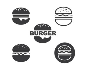 burger icon vector illustration design