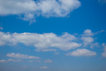 Blue sky with cloud background