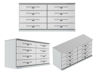 set of drawers