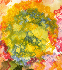 bright colorful watercolor abstract background