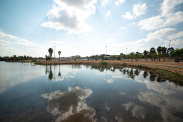 A beautiful view of Paranoa Lake in Brasilia, Brazil