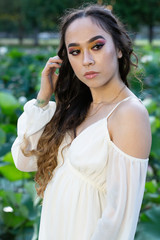 Naklejka premium female model