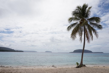 Champagne Beach in Vanuatu,Espiritu Santo Island