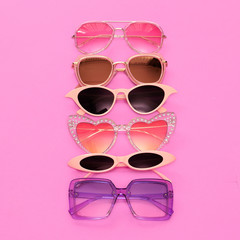 Stylish Lady sunglasses set Fashion trendy accessory