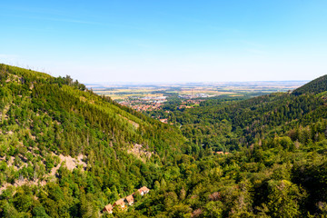 Blick auf Ilsenburg im Harz