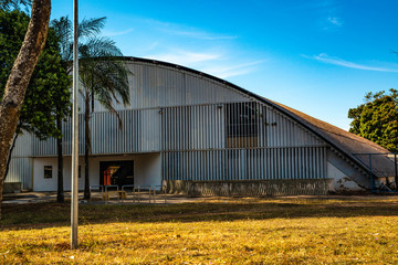 Fototapeta na wymiar A beautiful view of Cave Gymnasium in Brasilia, Brazil