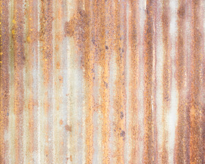Rusted galvanized iron plate texture