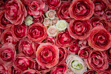 bouquet of red roses