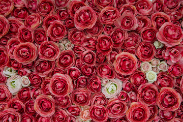 bouquet of red roses