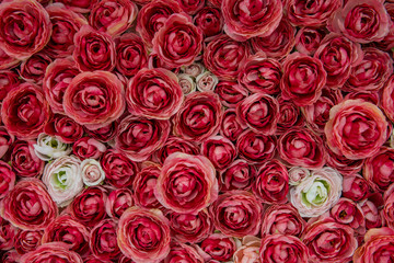 bouquet of red roses