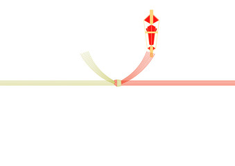 A4サイズ　水引　7本　のし紙　結びきり