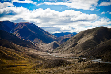 landscape in the mountains