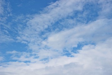 Obraz premium bottomless blue sky beautiful cloud background