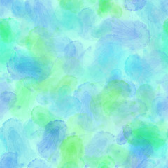 Fototapeta na wymiar Watercolor Pattern. Spotty Seamless Background for Printing and Digital Design.
