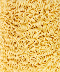 Instant noodles close-up as background
