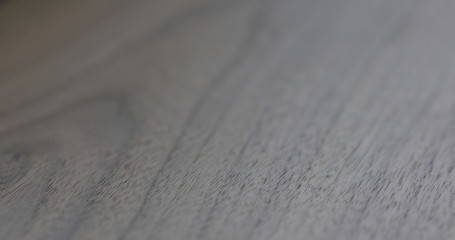 Closeup natural black walnut wood board