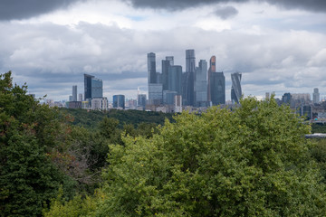 the Moscow International Business Center (MIBC) also known as Moskva-City