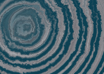 swirl rings spiral decor