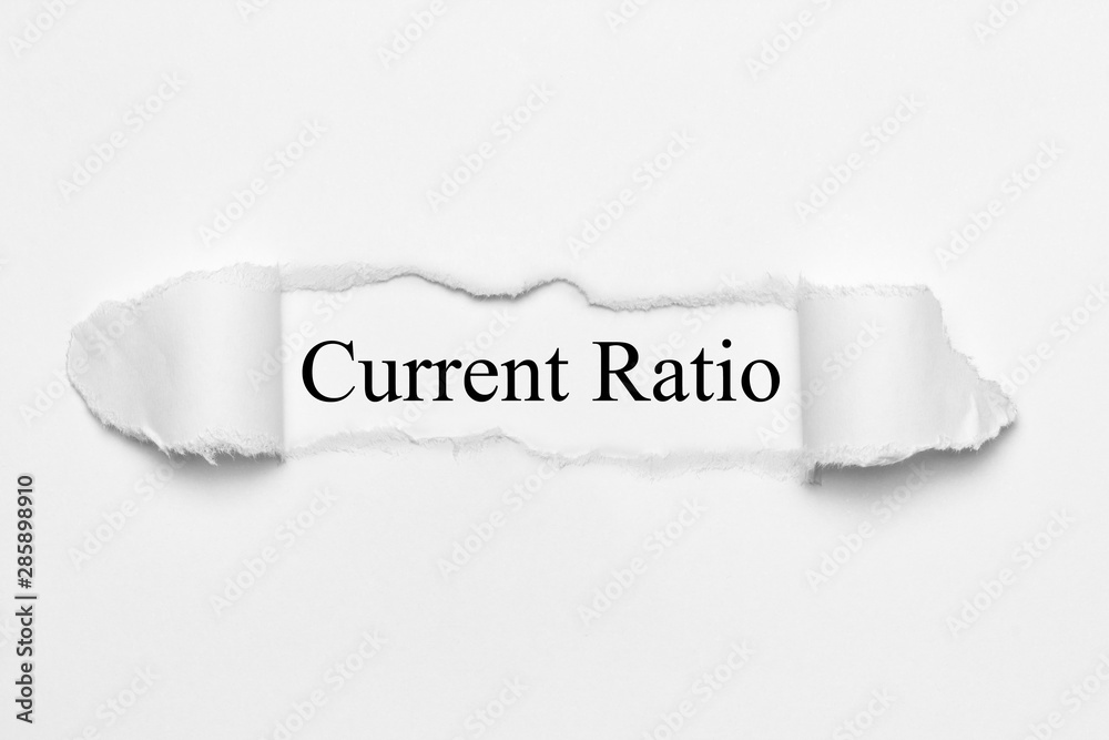 Poster current ratio