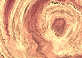 swirl rings spiral decor