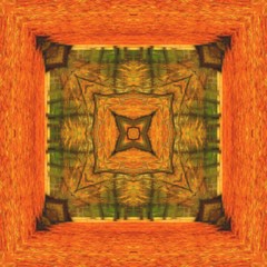 Halftone golden ornament, autumn pattern. Drawing vintage style. Grunge texture. Festive greeting card. Abstract art background. Modern symmetric pattern. Festive art backdrop. Creative vector element