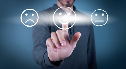 Choice - Happy Smileys or Unhappy.