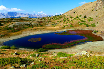 Lac de montagne, Lac Noir, Cervières, Hautes-Alpes