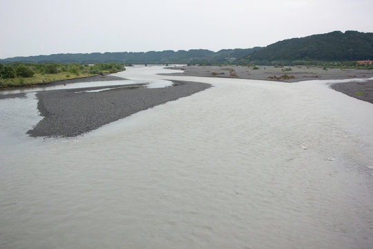 Oi river between Shimada and Kanaya