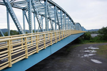 Oigawa bridge over Oi river