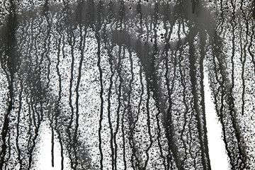 Street Art, abstract graffiti, paint, splash, stain on Wall