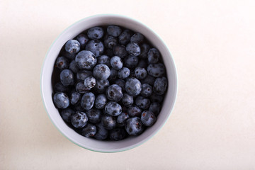 Blueberry in a bowl