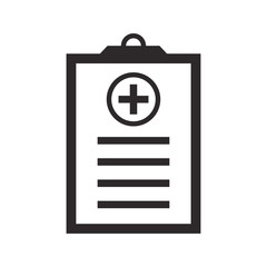  medical report icon vector template