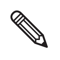 pencil icon vector template