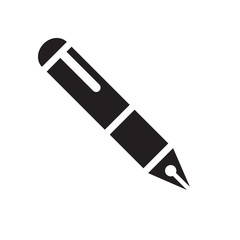 pen icon vector template