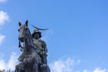 伊達政宗騎馬像