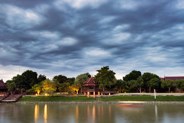 Obraz premium Chao Phraya River, Ayutthaya