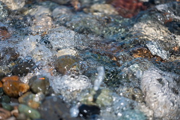 stones in the water